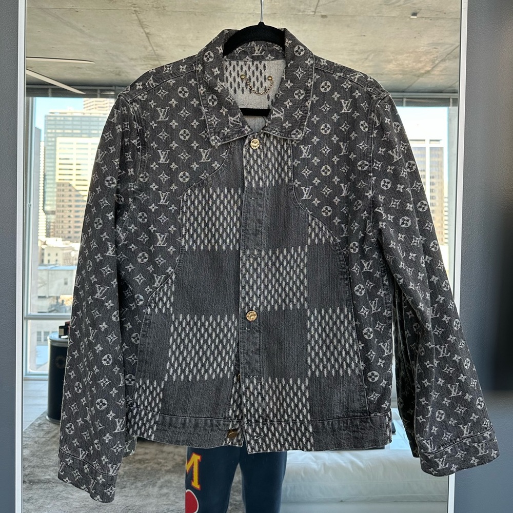 Authentic Louis Vuitton Denim Jacket